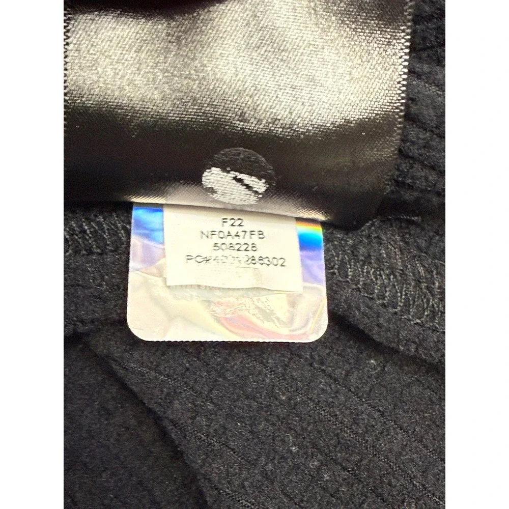 The North Face Mens AWS Classrooms Quarter Zip Fleece Pullover Black Medium - Picture 11 of 13